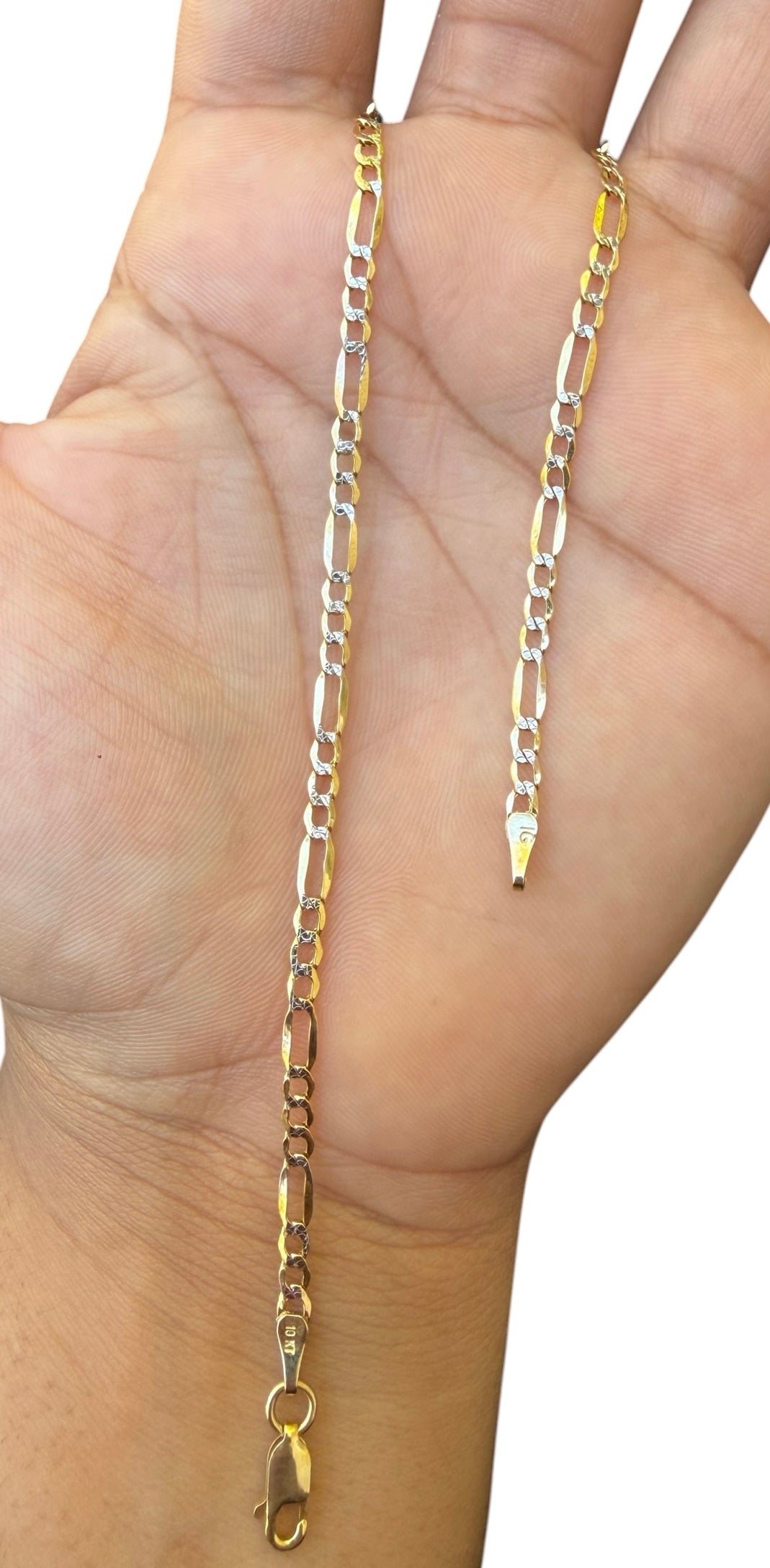 Tobillera Fígaro Oro 10k