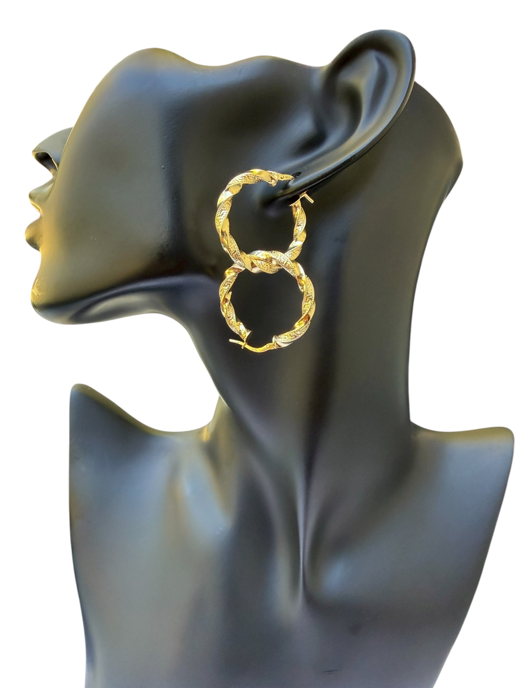 Argollas Torcidas Versace