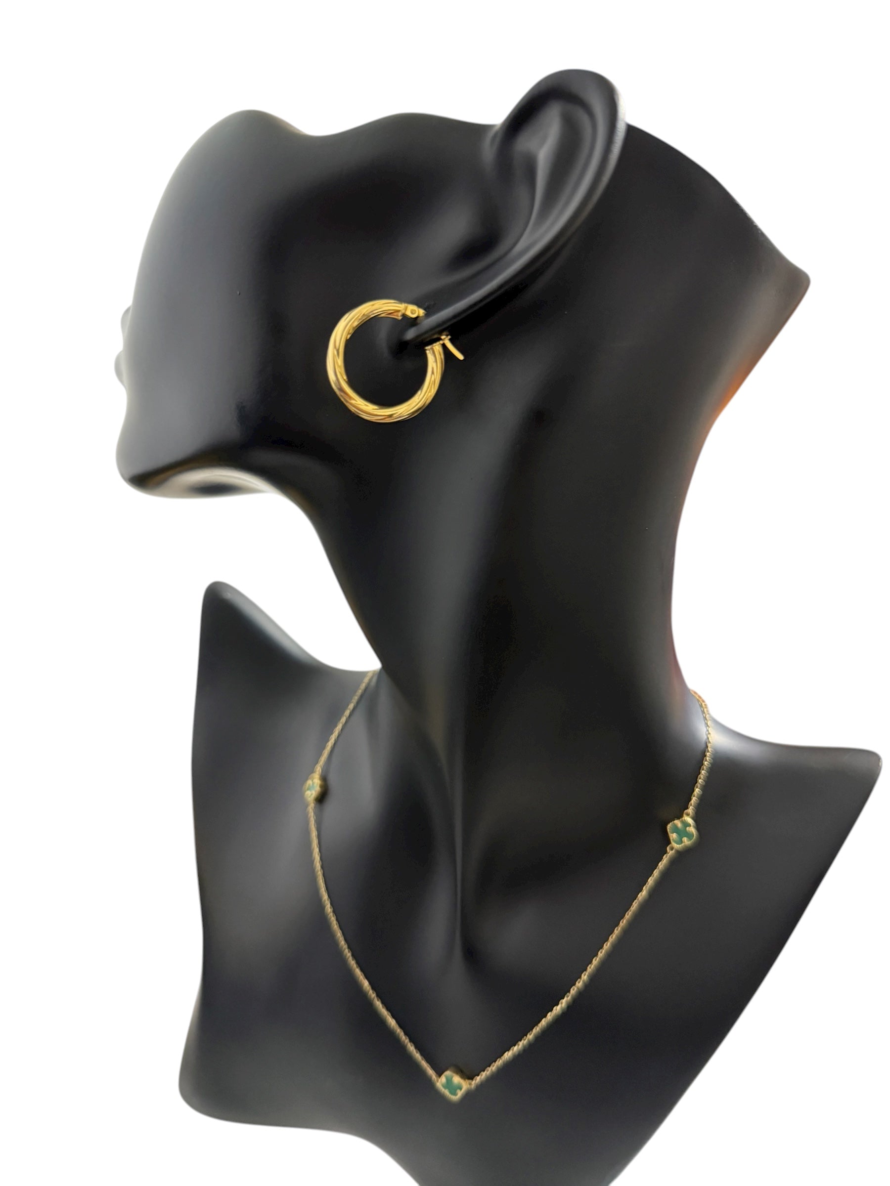 Argollas Torcidas en Oro 10k (Paso 2)