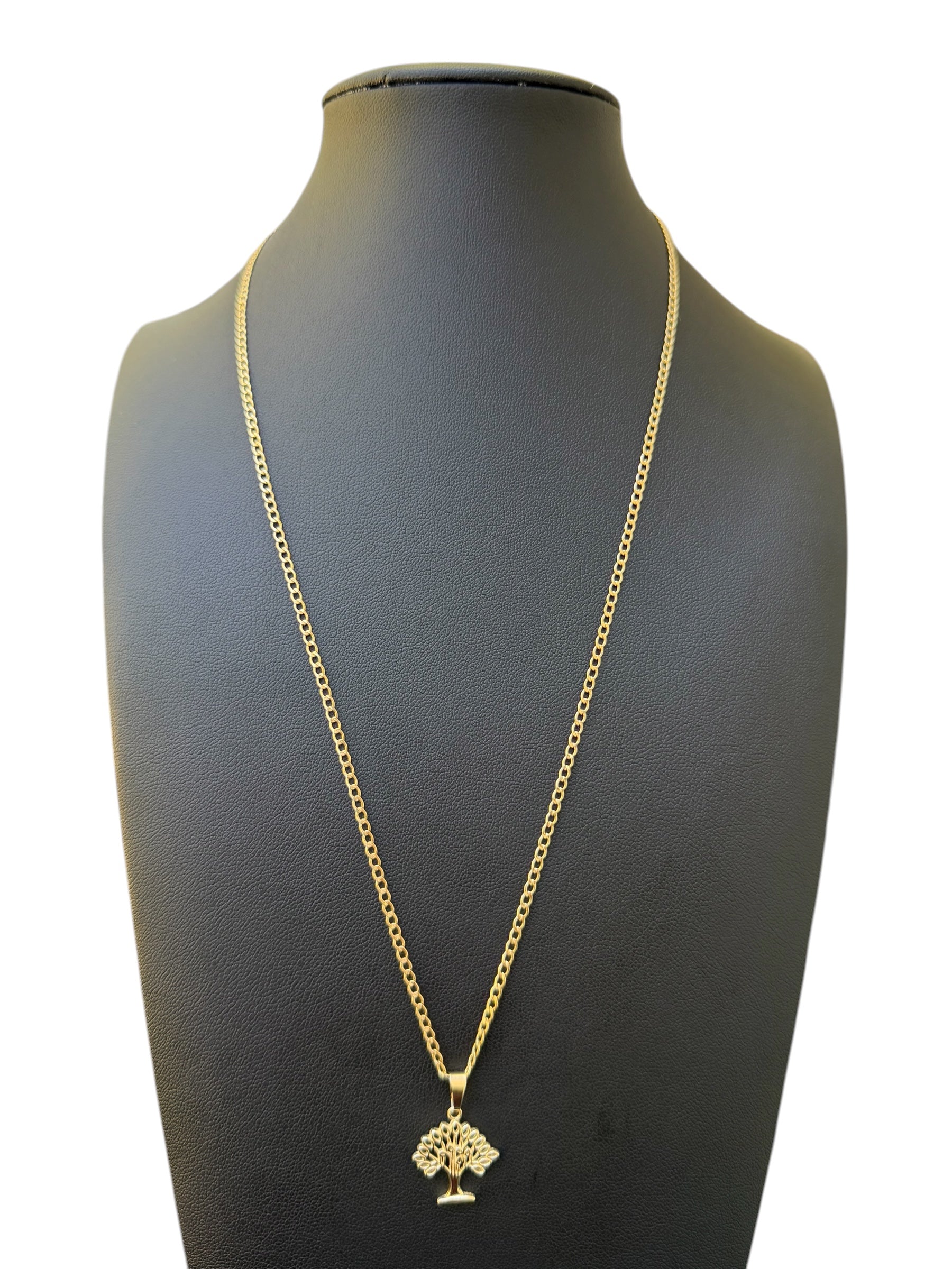 Cadena con dije “Árbol de la Vida” Oro 10k