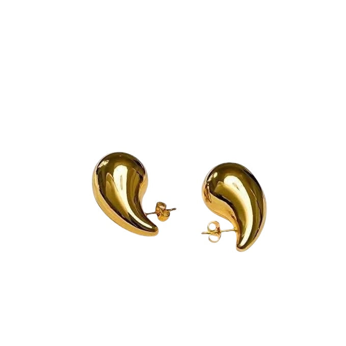 Aretes de Gota en Oro 10k