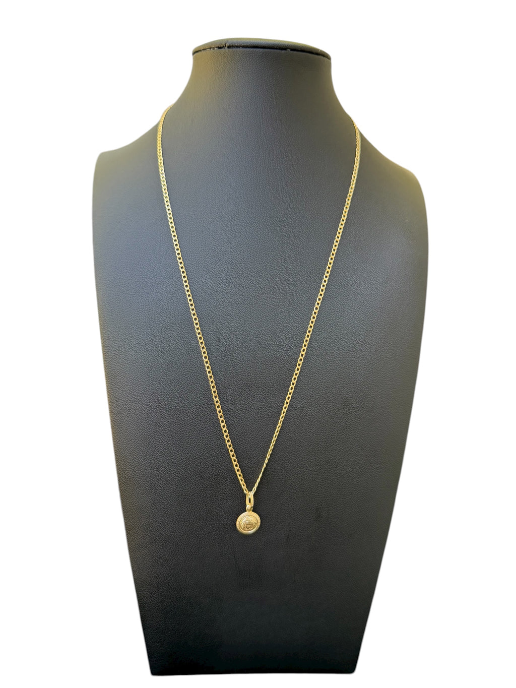 Cadena Fina con dije Versace Oro 10k