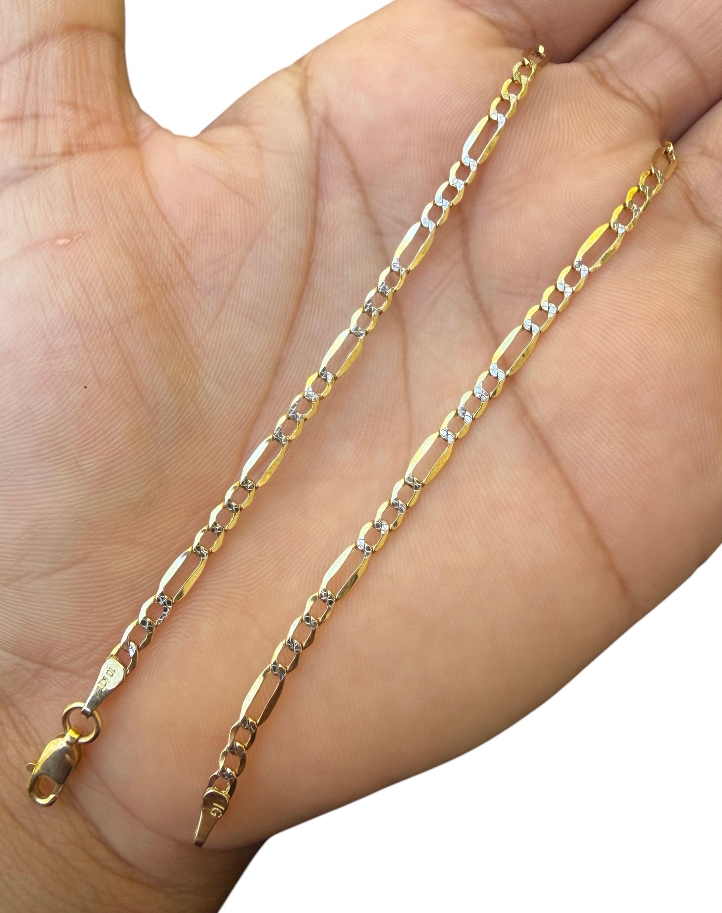 Tobillera Fígaro Oro 10k