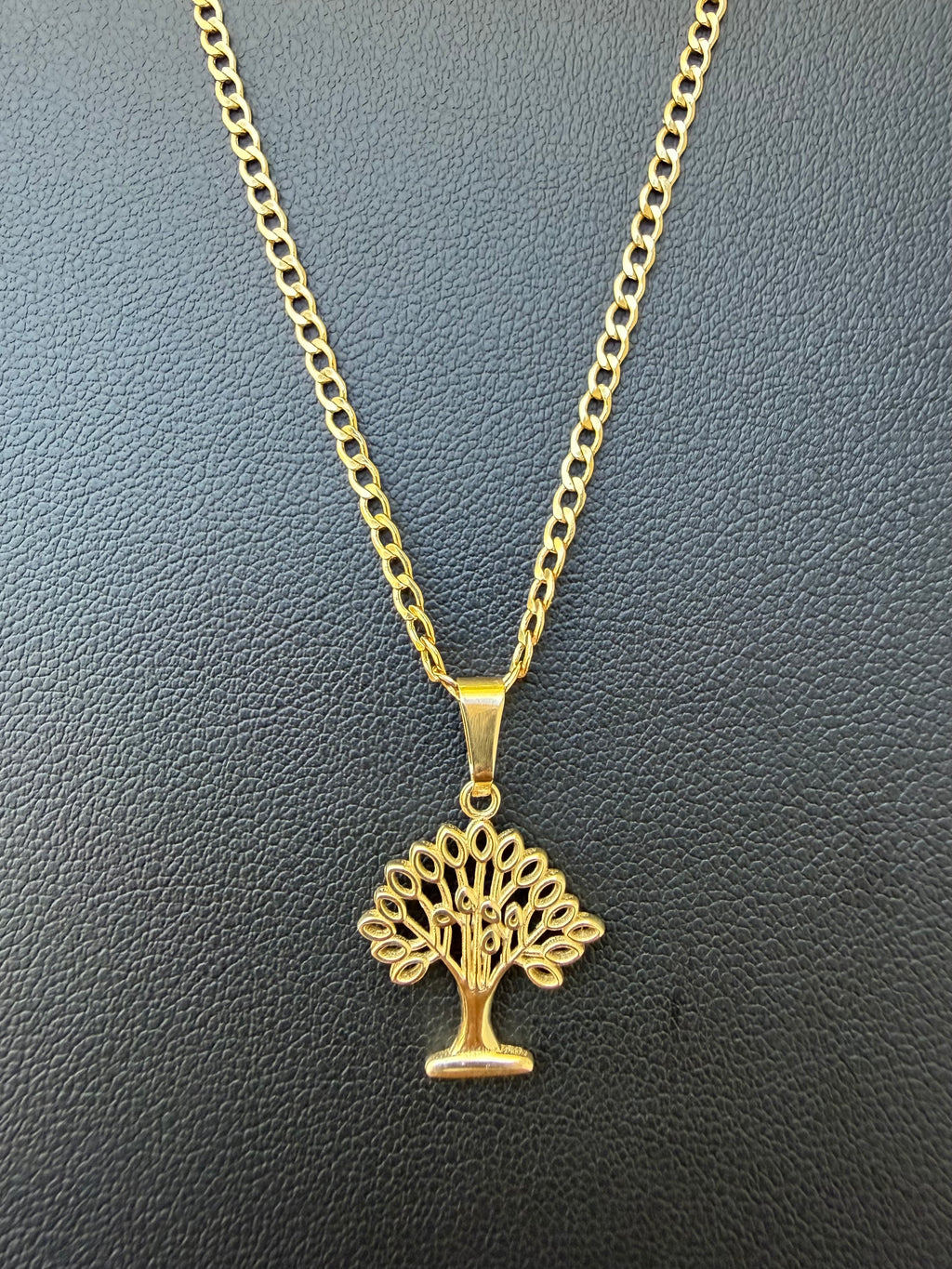 Cadena con dije “Árbol de la Vida” Oro 10k