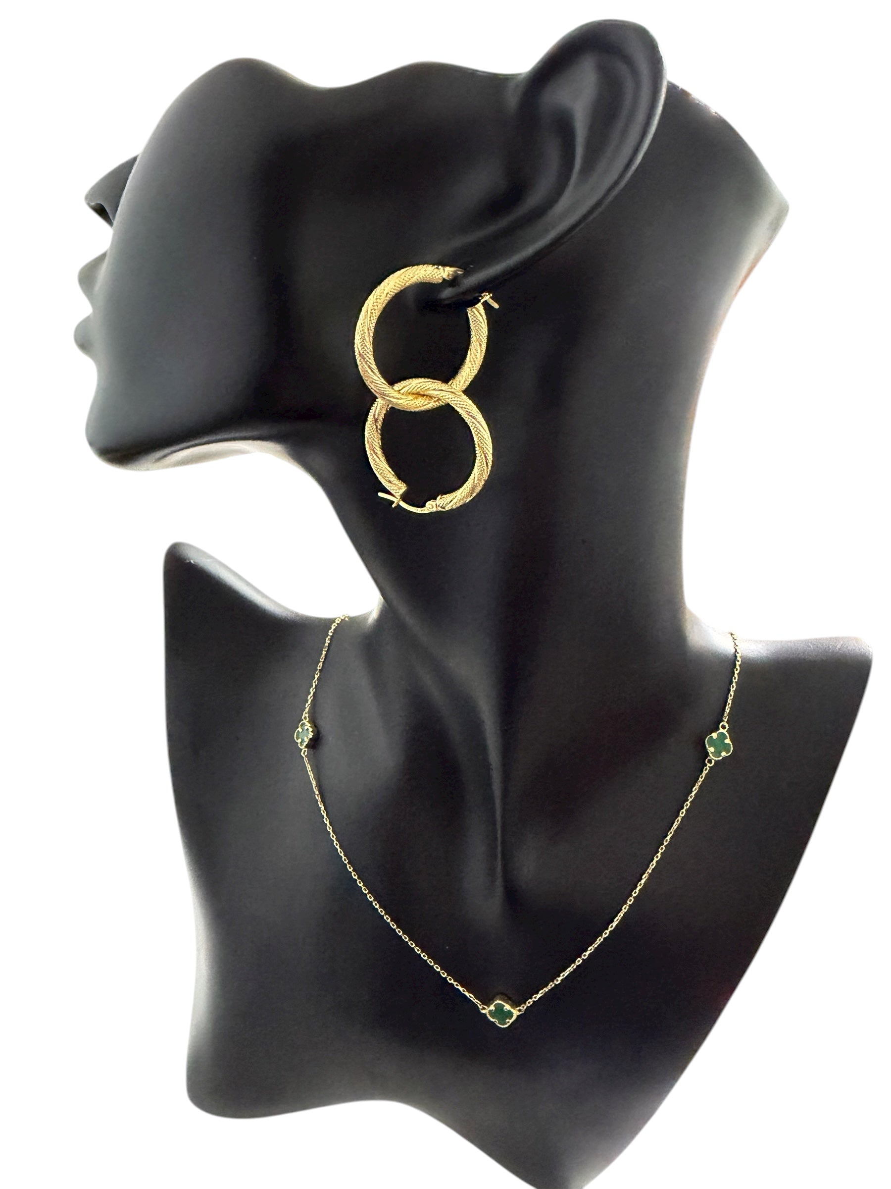 Argollas Nevadas Oro 10k (Paso 3)