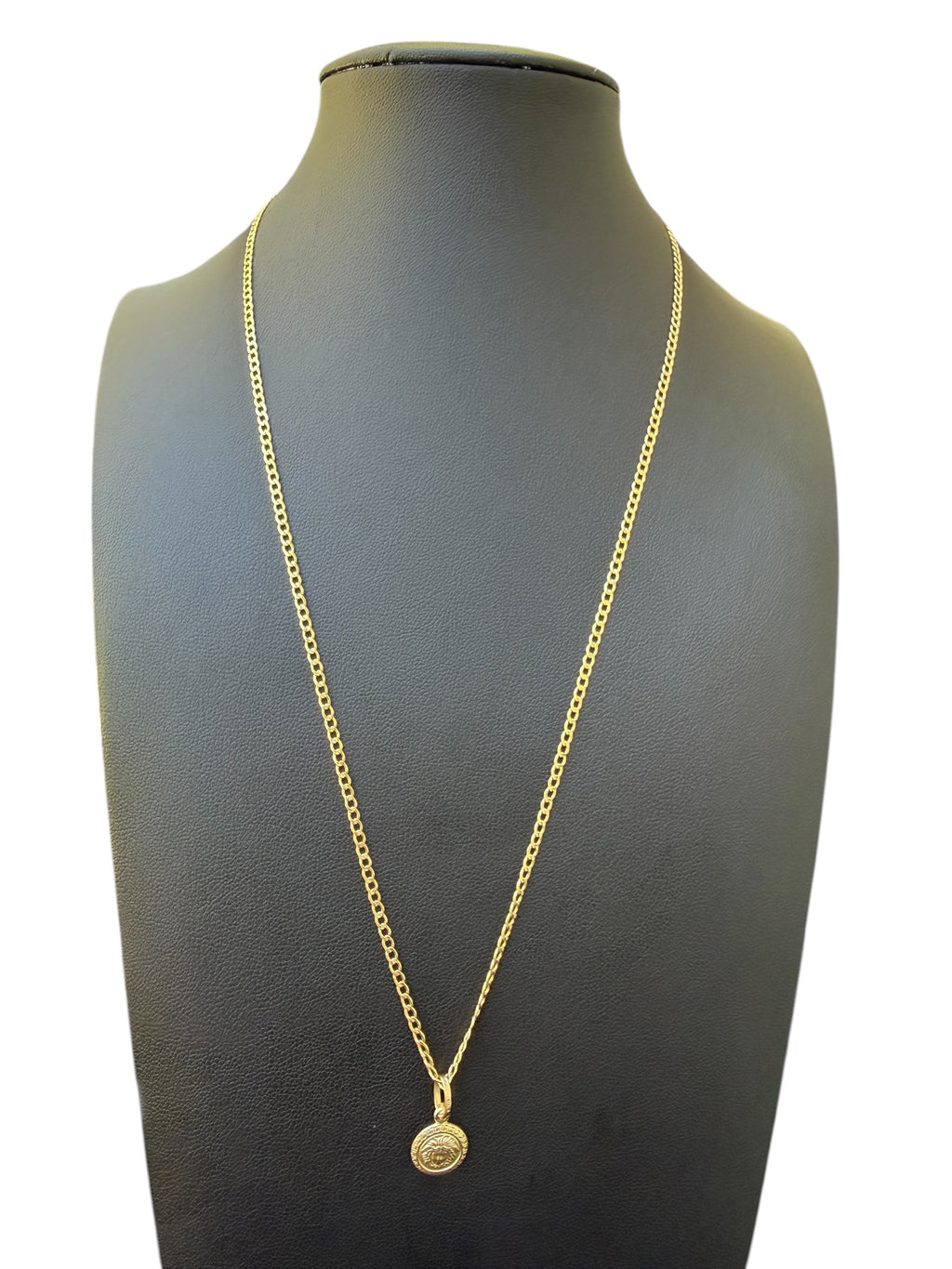 Cadena Fina con dije Versace Oro 10k