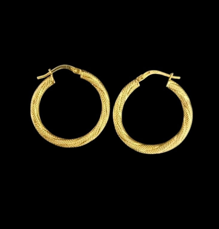 Argollas Nevadas Oro 10k (Paso 3)