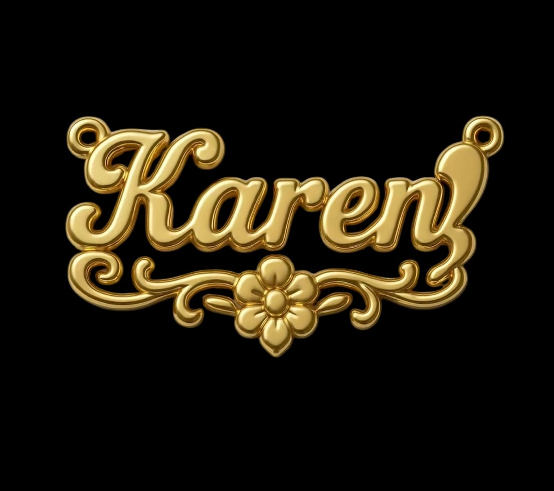 Dijes personalizados Oro 10k