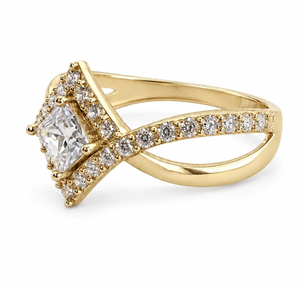 10 KT ANILLOS DE MUJER
