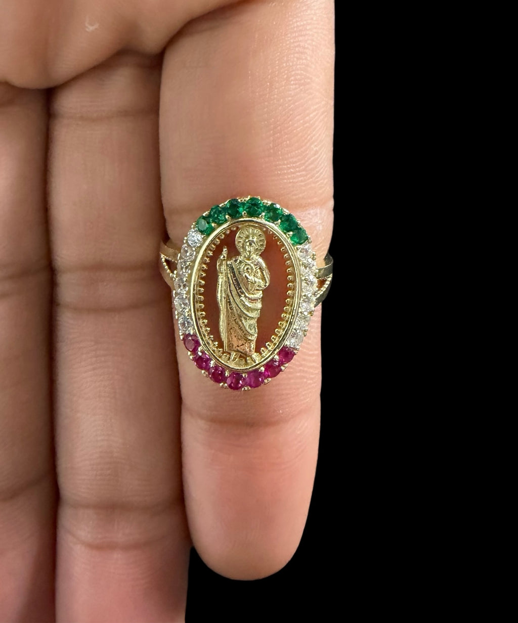 Anillo de San Judas en Oro 10k