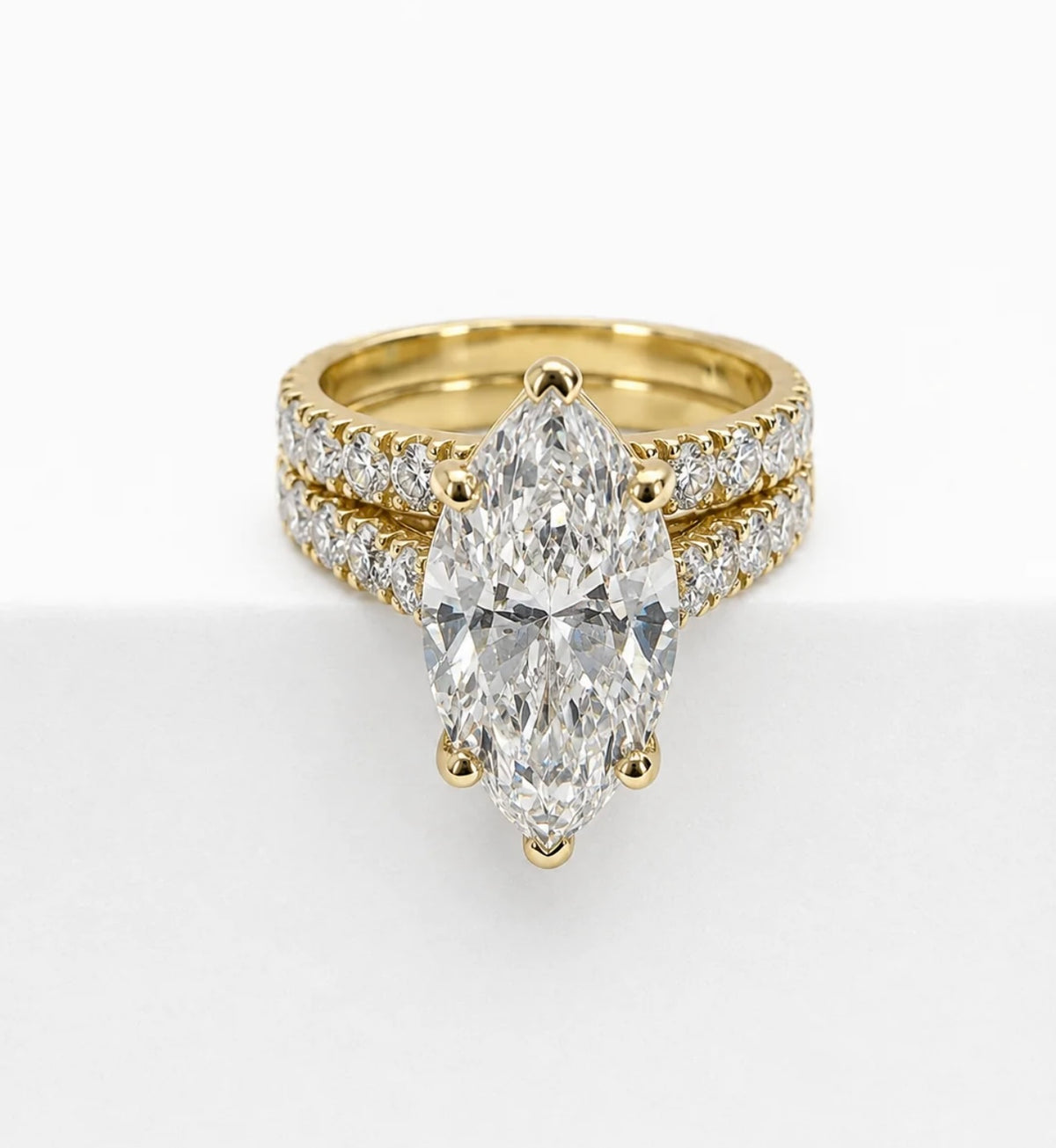 14 KT WOMEN'S LAB-GROWN DIAMOND ENGAGEMENT RINGS