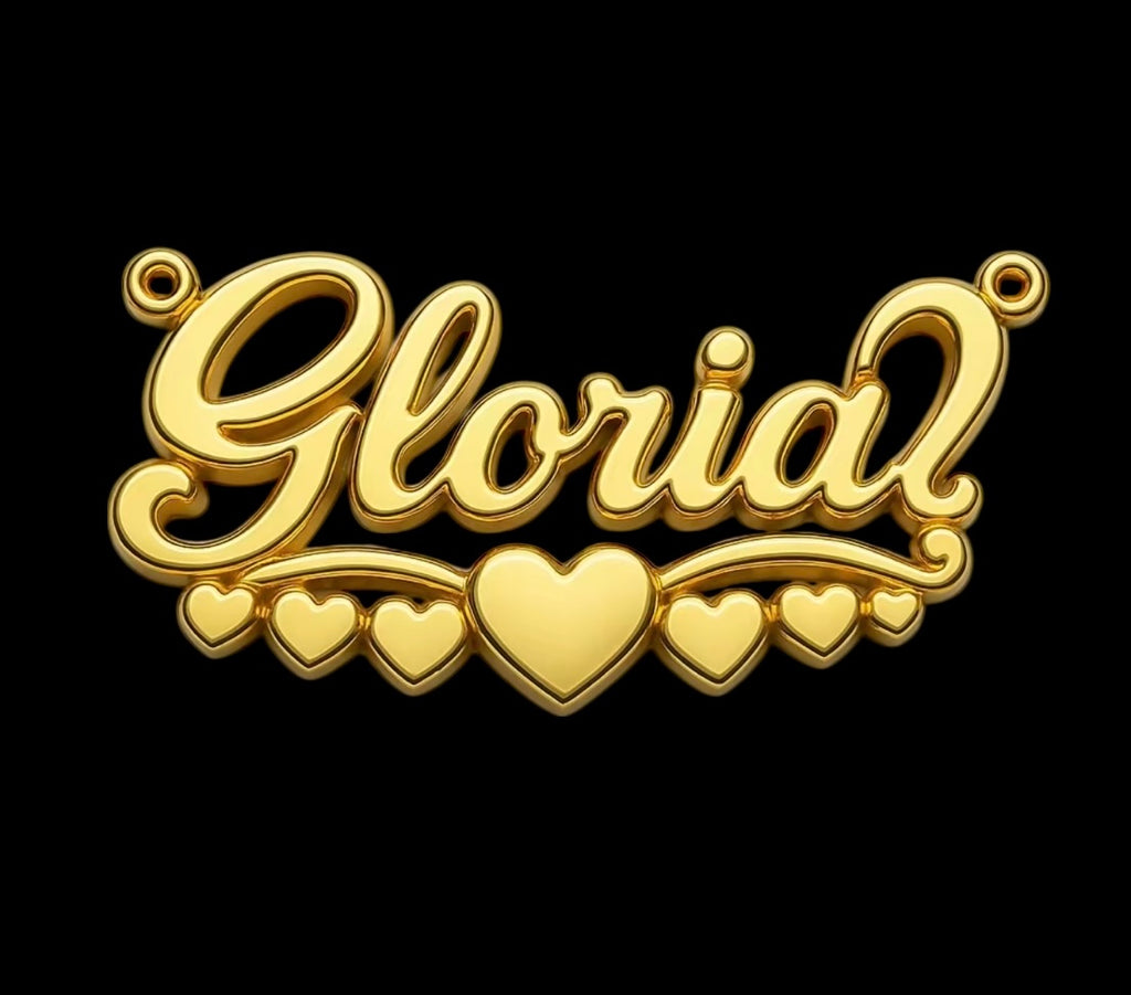 Dijes personalizados Oro 10k