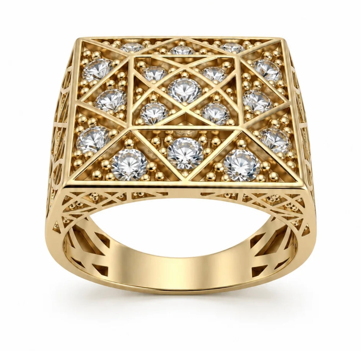 10 KT ANILLOS DE HOMBRE