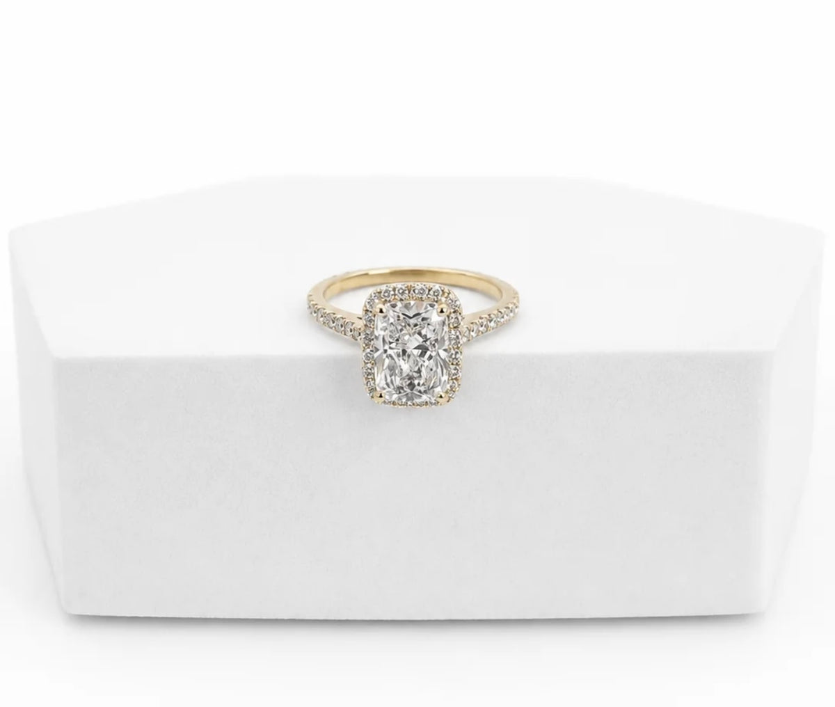14 KT WOMEN'S LAB DIAMOND ENGAGEMENT RINGS