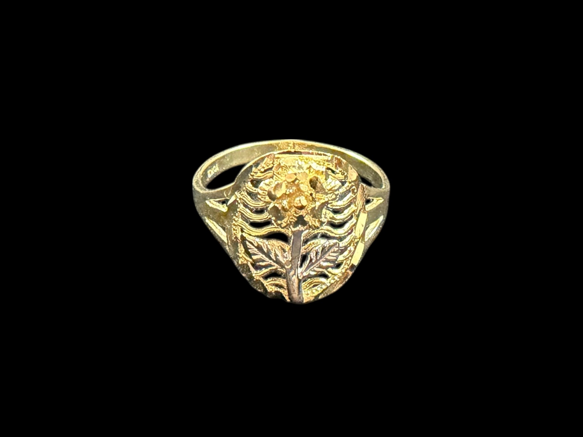 Anillo de Rosa Eterna Oro 10k