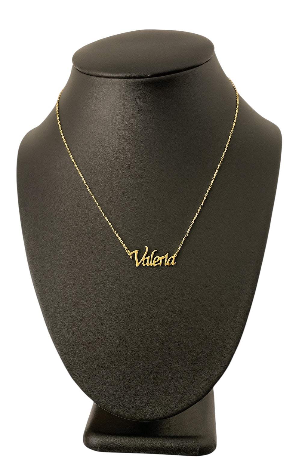 Cadena Sencilla con dije personalizado en Oro 10k