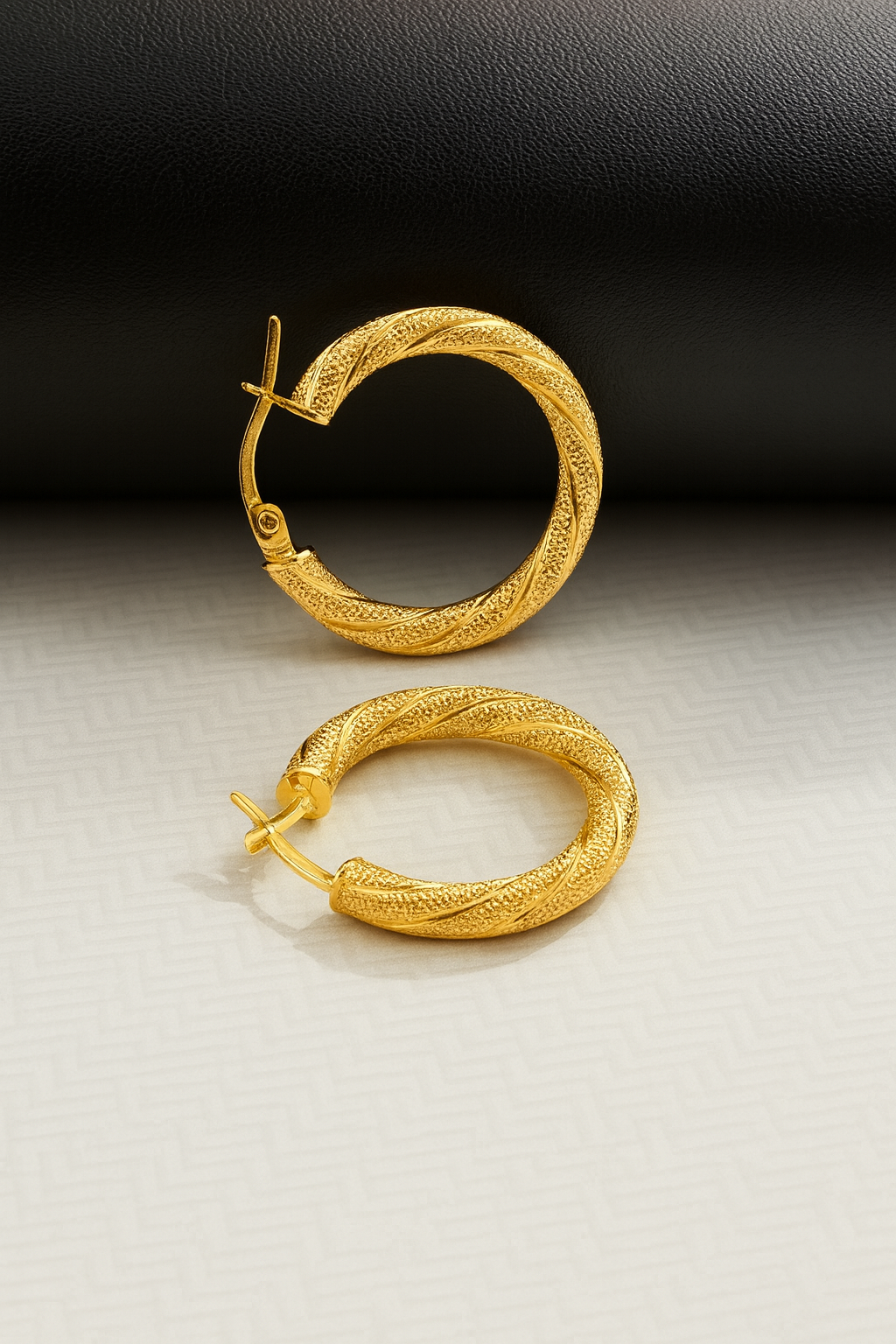 Argollas Nevadas Oro 10k (Paso 2)