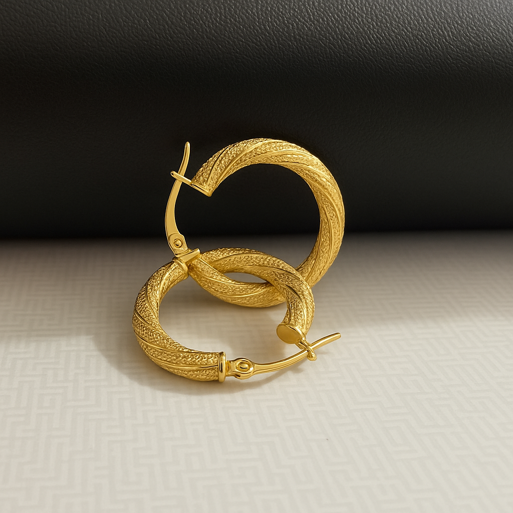 Argollas Nevadas Oro 10k (Paso 2)